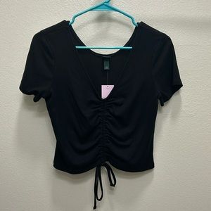 Wild Fable Ribbed Crop Top